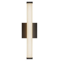 Geri 18-in Aluminum Steel Acrylic Wall Sconce