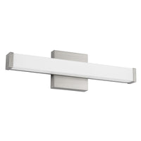 Geri 18-in Aluminum Steel Acrylic Wall Sconce