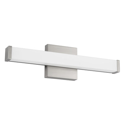 Geri 18-in Aluminum Steel Acrylic Wall Sconce