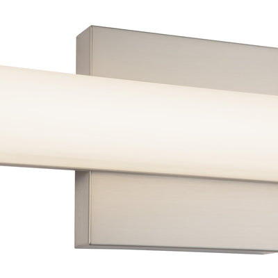 Geri 18-in Aluminum Steel Acrylic Wall Sconce