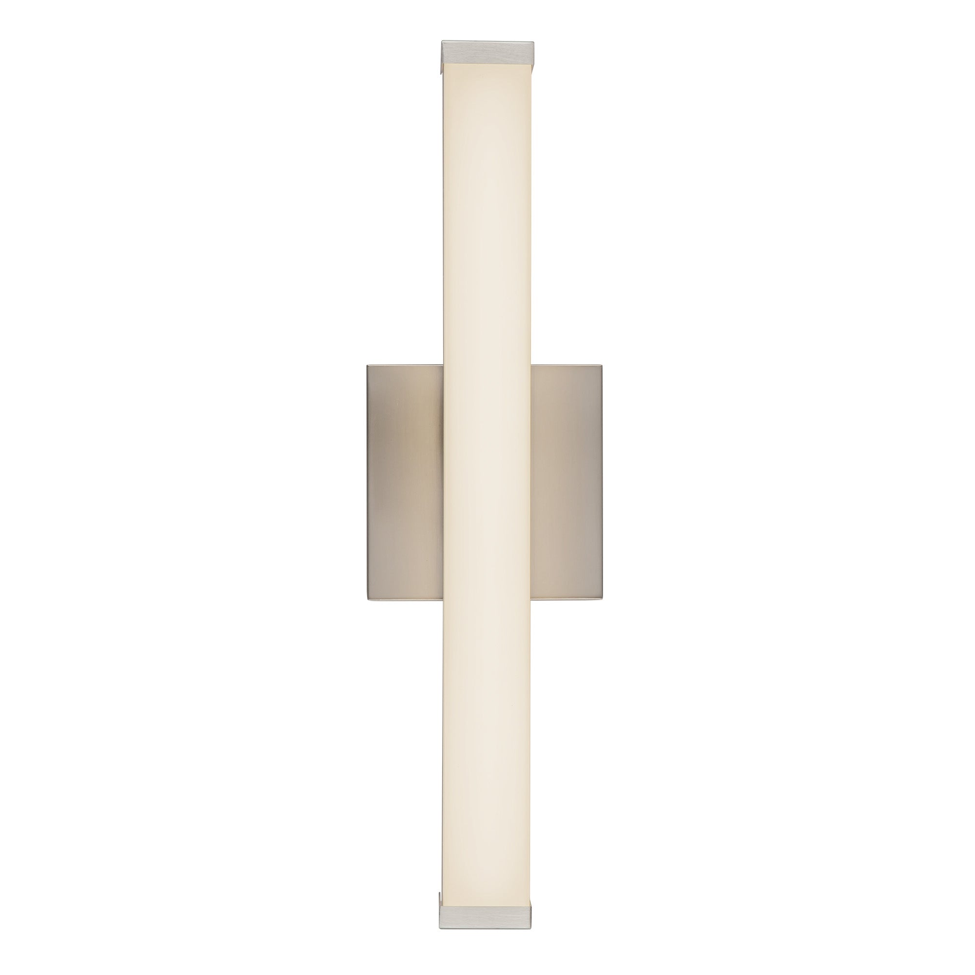 Geri 18-in Aluminum Steel Acrylic Wall Sconce