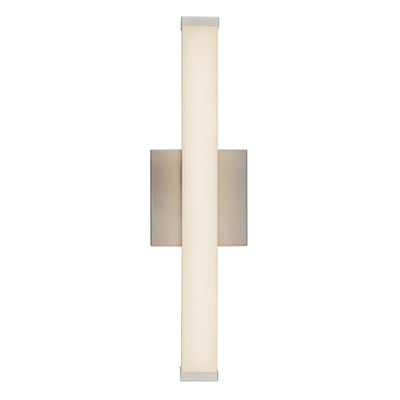Geri 18-in Aluminum Steel Acrylic Wall Sconce