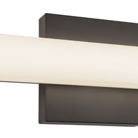 Geri 24-in Aluminum Steel Acrylic Wall Sconce