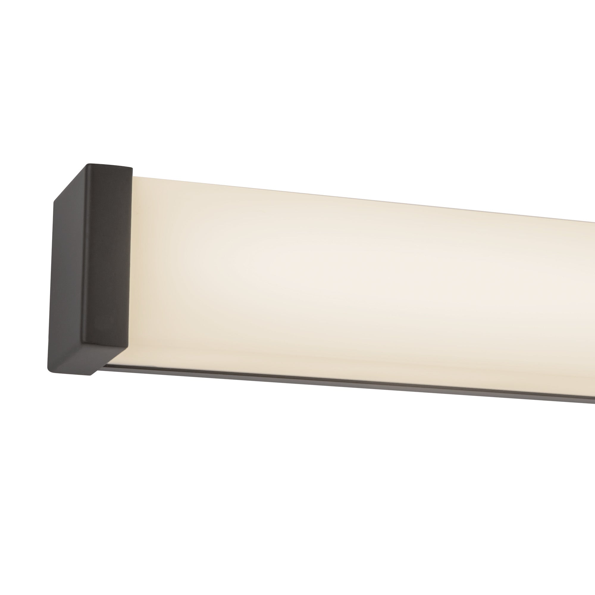 Geri 24-in Aluminum Steel Acrylic Wall Sconce