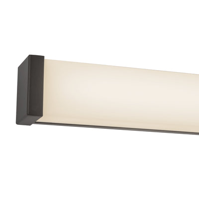 Geri 24-in Aluminum Steel Acrylic Wall Sconce