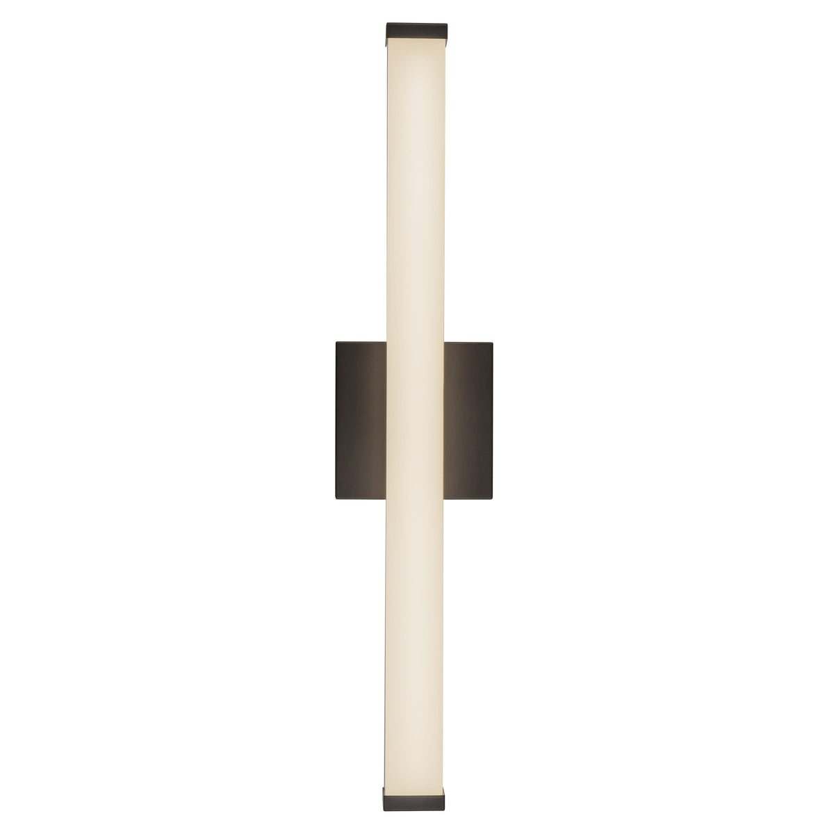 Geri 24-in Aluminum Steel Acrylic Wall Sconce