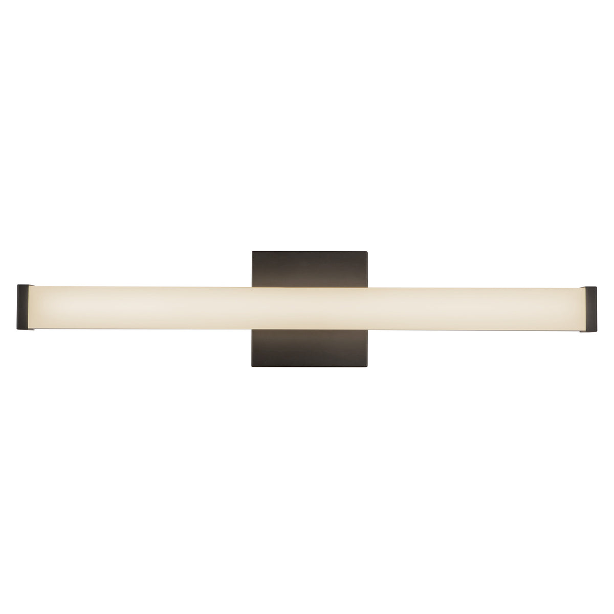 Geri 24-in Aluminum Steel Acrylic Wall Sconce