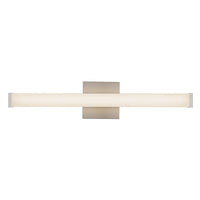 Geri 24-in Aluminum Steel Acrylic Wall Sconce