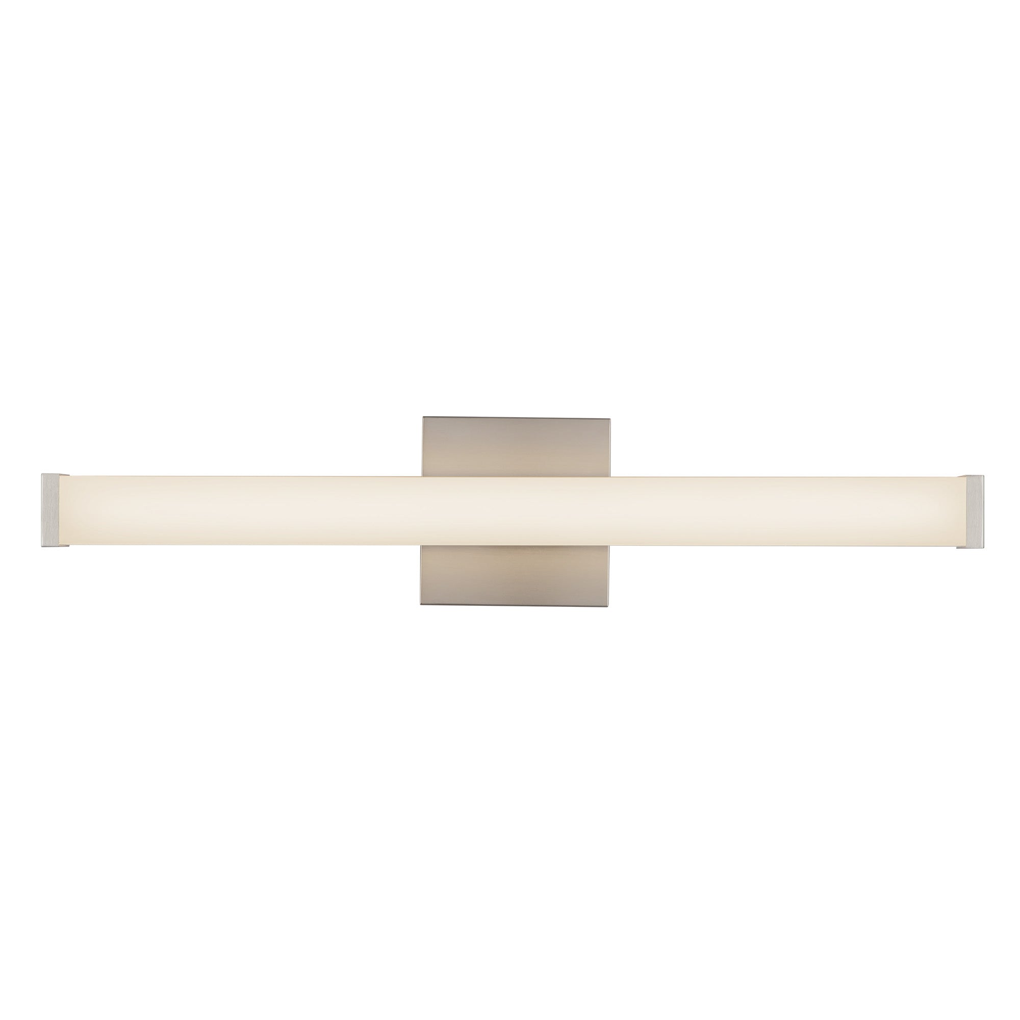 Geri 24-in Aluminum Steel Acrylic Wall Sconce