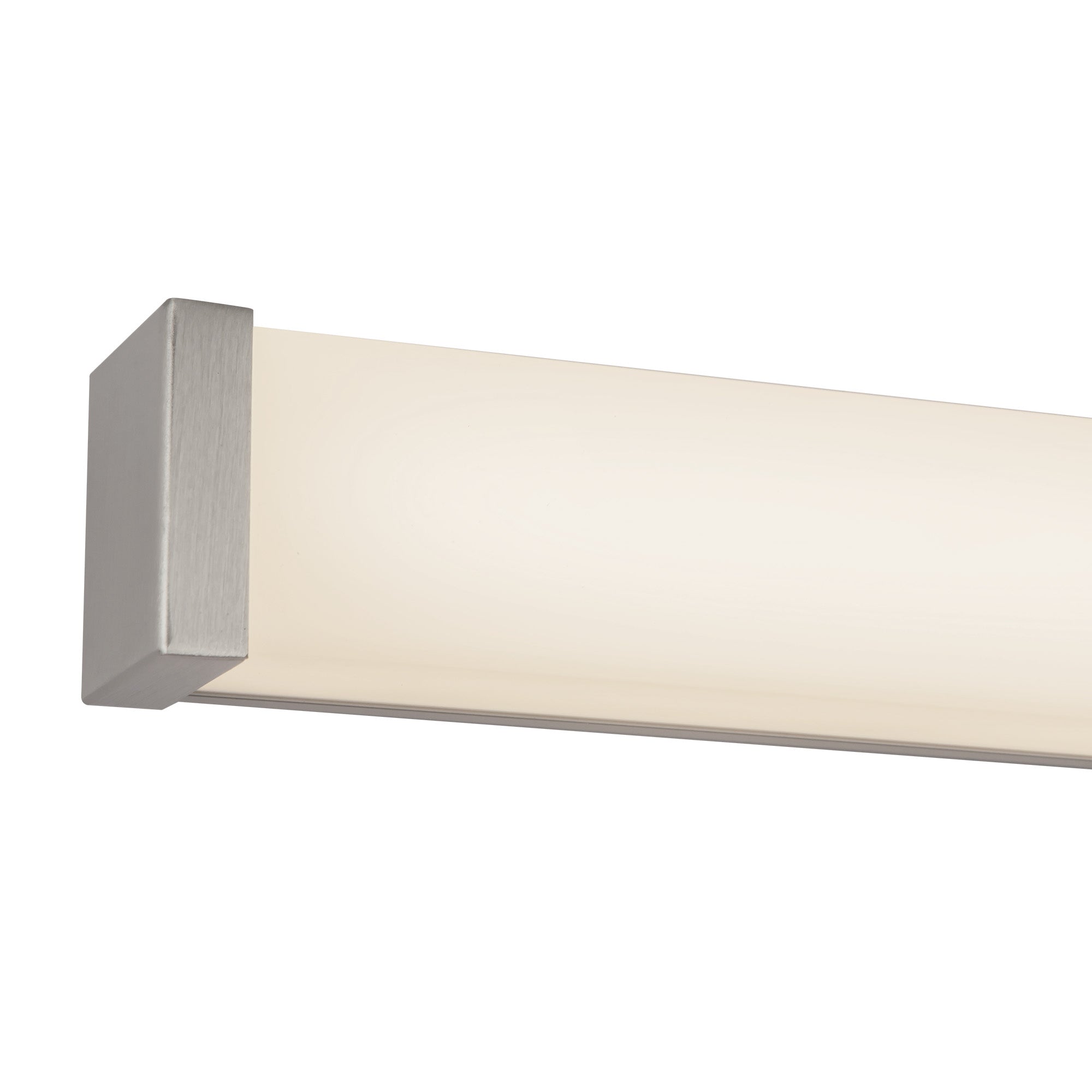 Geri 24-in Aluminum Steel Acrylic Wall Sconce