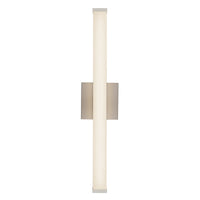 Geri 24-in Aluminum Steel Acrylic Wall Sconce