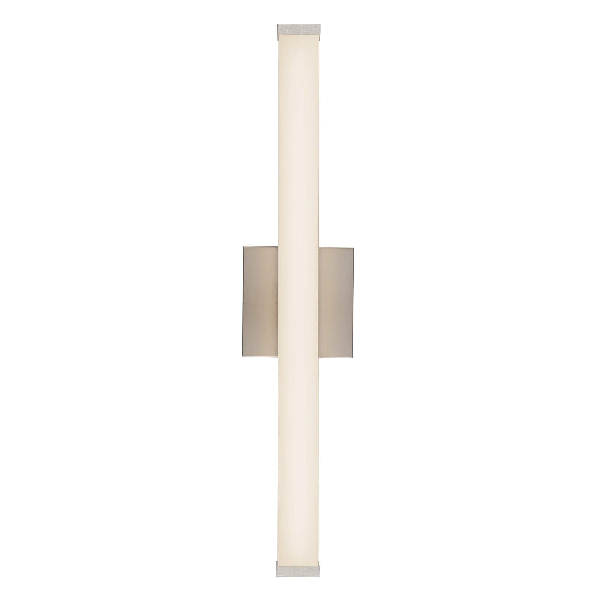Geri 24-in Aluminum Steel Acrylic Wall Sconce