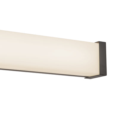 Geri 30-in Aluminum Steel Acrylic Wall Sconce
