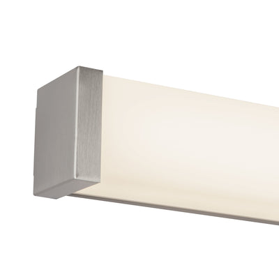 Geri 30-in Aluminum Steel Acrylic Wall Sconce