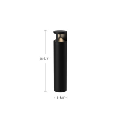 Glen 29-in Aluminum Exterior Bollard Light