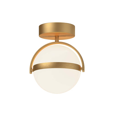 Globo 7-in Steel Flush Mount
