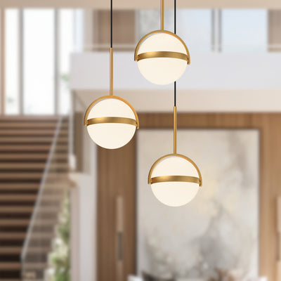 Globo 3 Head Steel Multi Pendant