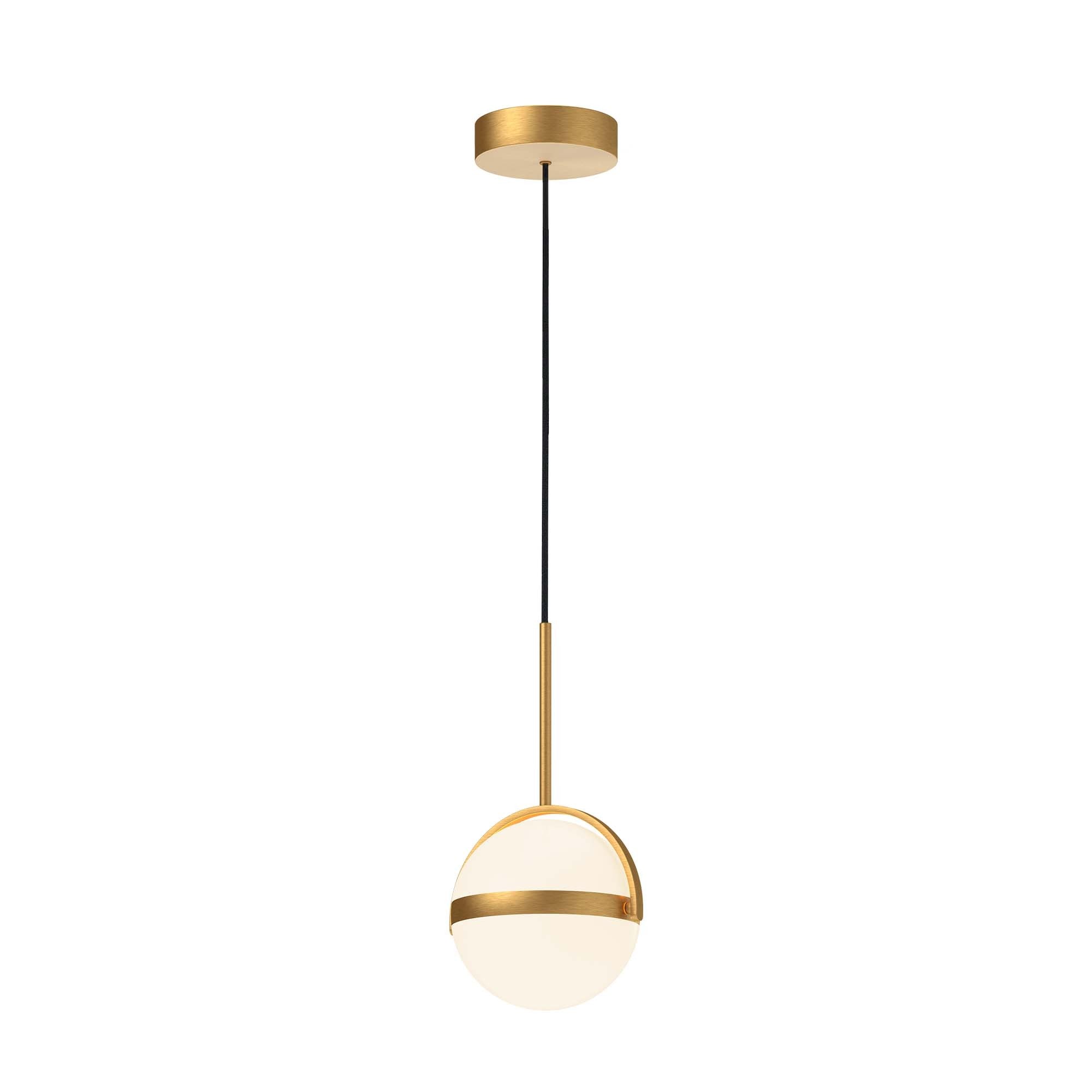 Globo 7-in Steel Pendant