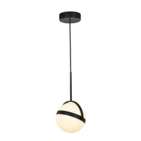 Globo 7-in Steel Pendant
