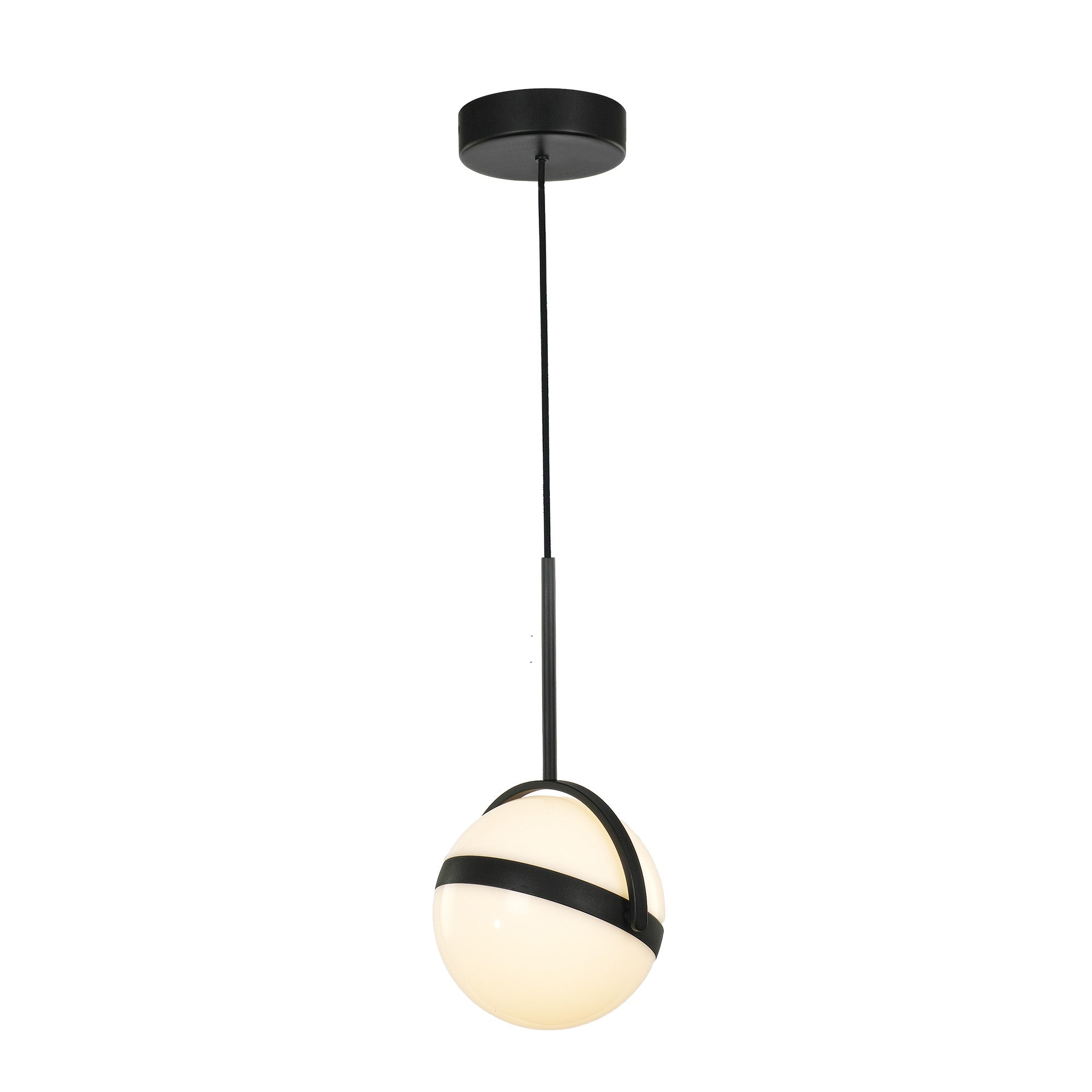 Globo 7-in Steel Pendant