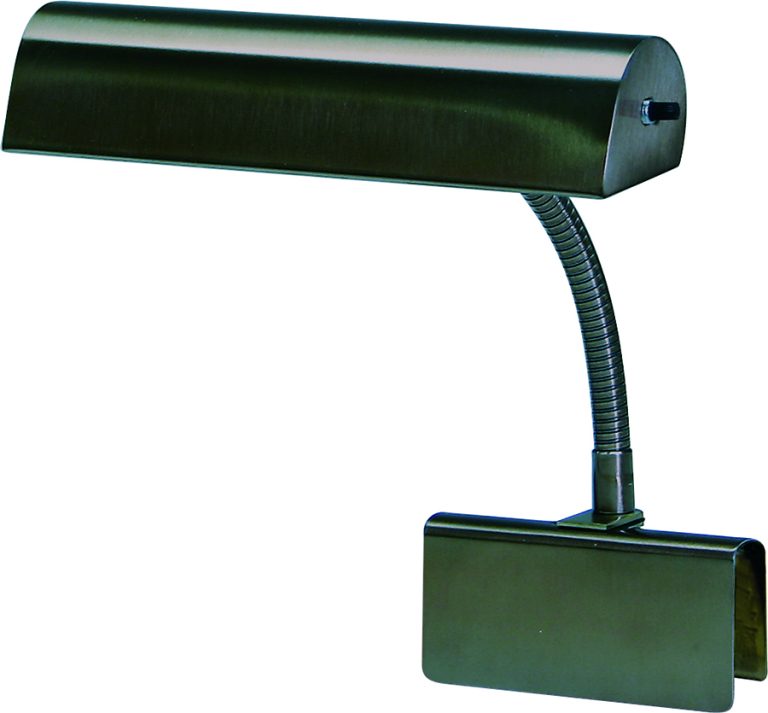 8.5-inch Grand Piano Mahogany Bronze Desk Lamp