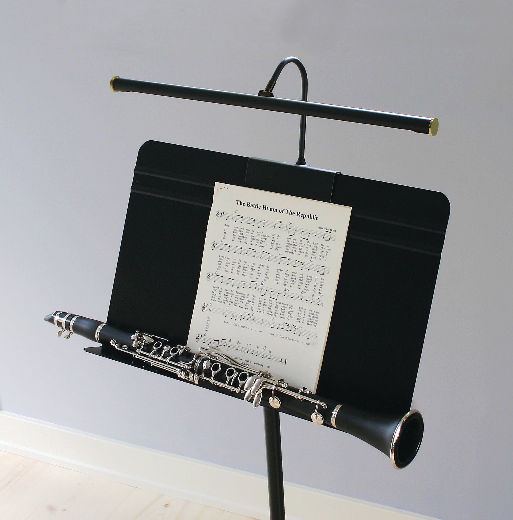 5-inch Grand Piano Black Desk Lamp