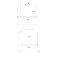 Gramercy 30-in Aluminum Linear Pendant