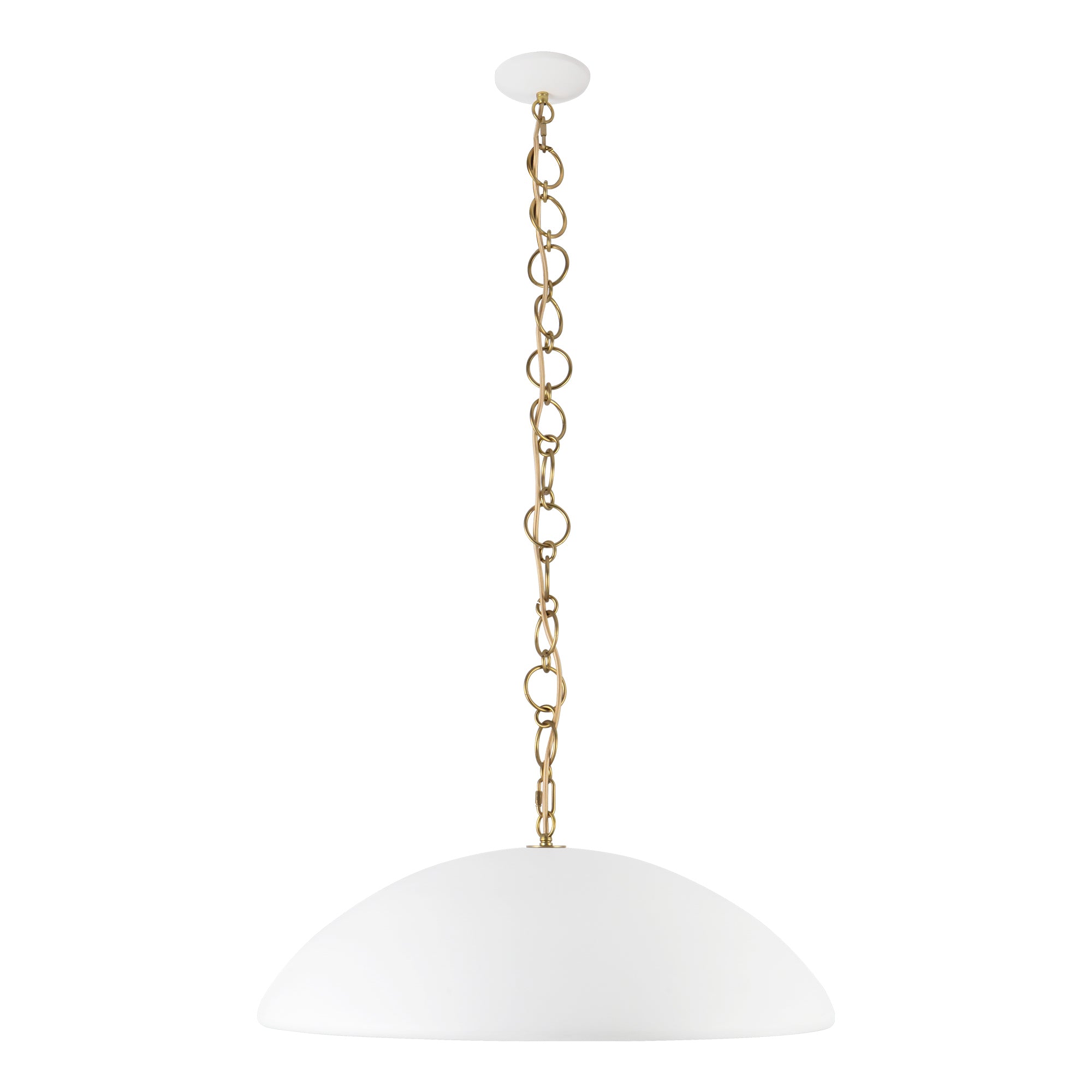 Grant 27-in Steel Pendant