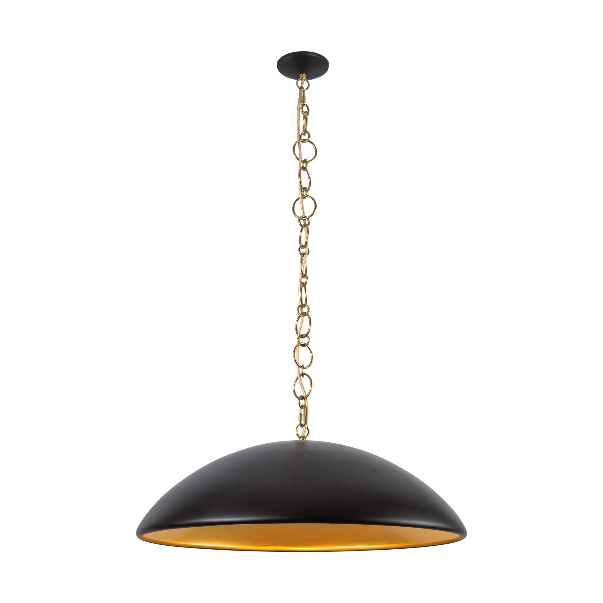 Grant 27-in Steel Pendant