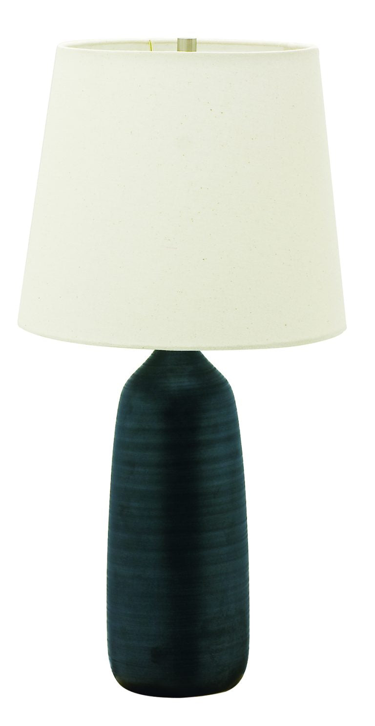 31-inch Scatchard Matte Black Table Lamp