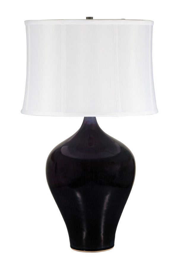 25-inch Scatchard Eggplant LED Table Lamp