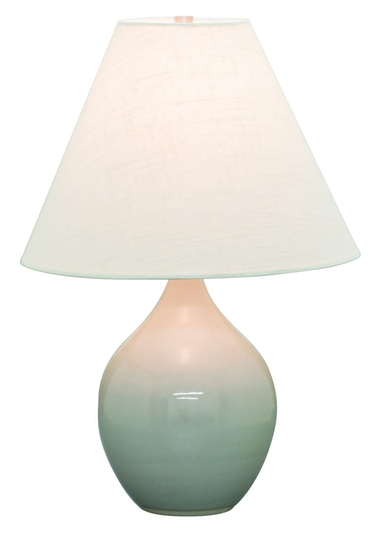 19-inch Scatchard Gray Gloss Accent Table Lamp