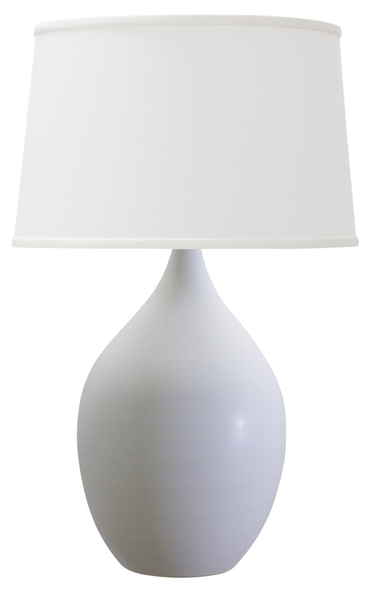 18.5-inch Scatchard Matte White Table Lamp