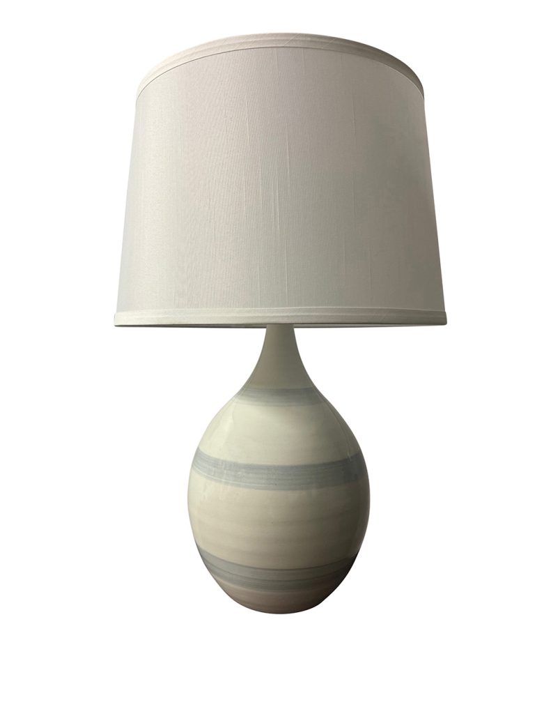 21-inch Scatchard Gray Sky Table Lamp