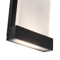 Guide 7-in Aluminum Polymeric Material Wall Light