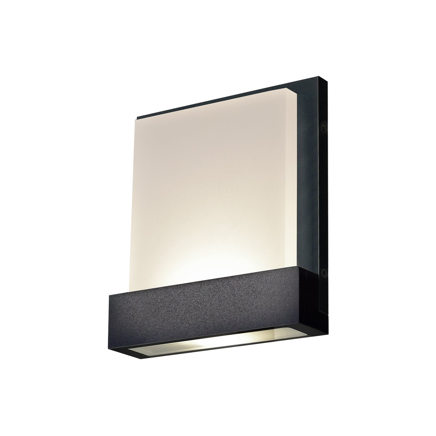 Guide 7-in Aluminum Polymeric Material Wall Sconce