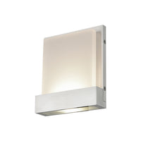 Guide 7-in Aluminum Polymeric Material Wall Sconce