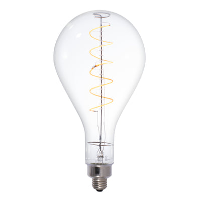 Grands PS52 4W Dimmable Clear Filament LED Light Bulb with E26 Base, 2200K, 190 Lumens