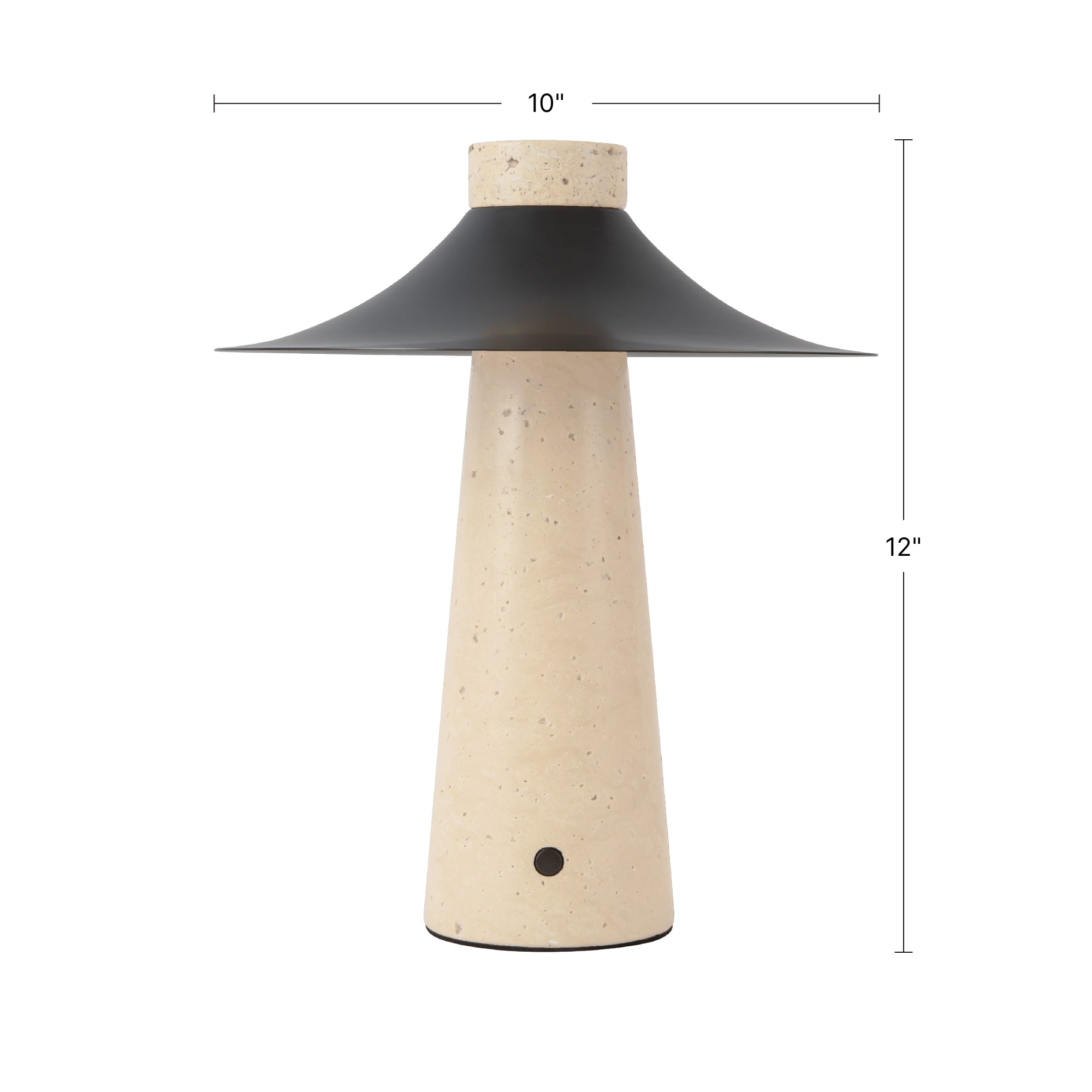 Hagen 12-in Steel Table Lamp