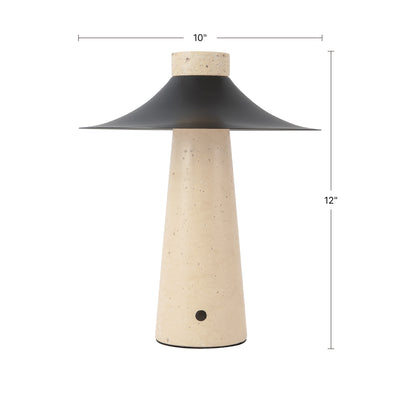 Hagen 12-in Steel Table Lamp