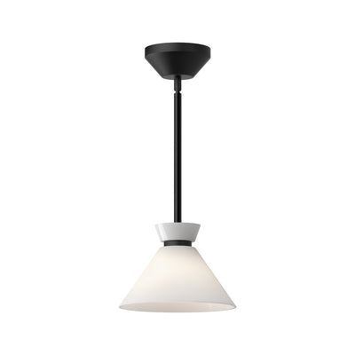 Halston 8-in Steel Pendant