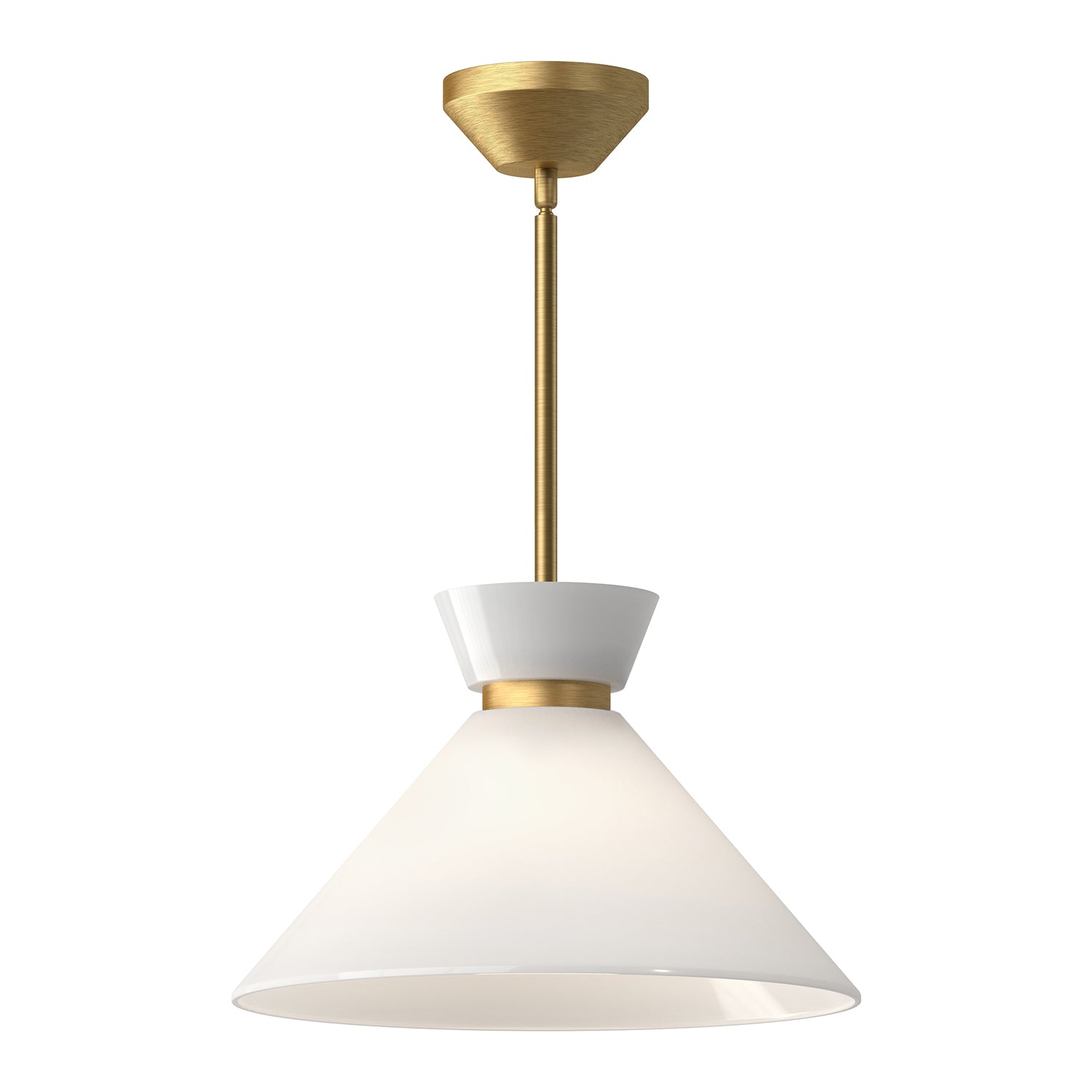 Halston 14-in Steel Pendant