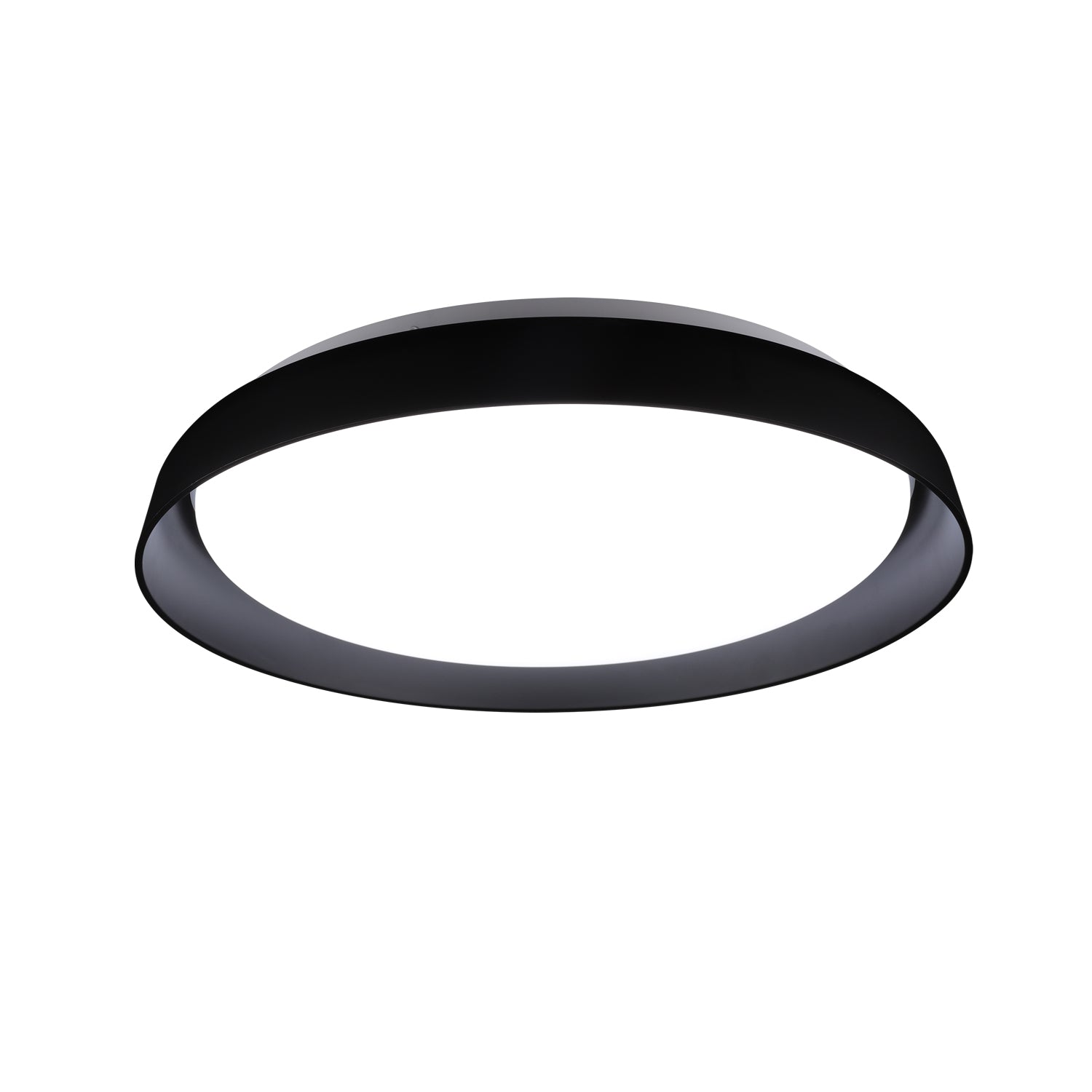 Hampton 17-in Steel Flush Mount