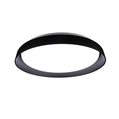 Hampton 17-in Steel Flush Mount