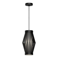 Hana 9-in Steel Pendant
