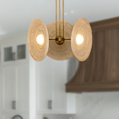 Harbour 18-in Steel Pendant