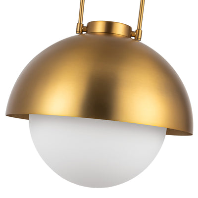 Harper 16-in Glass 1 Light Socket