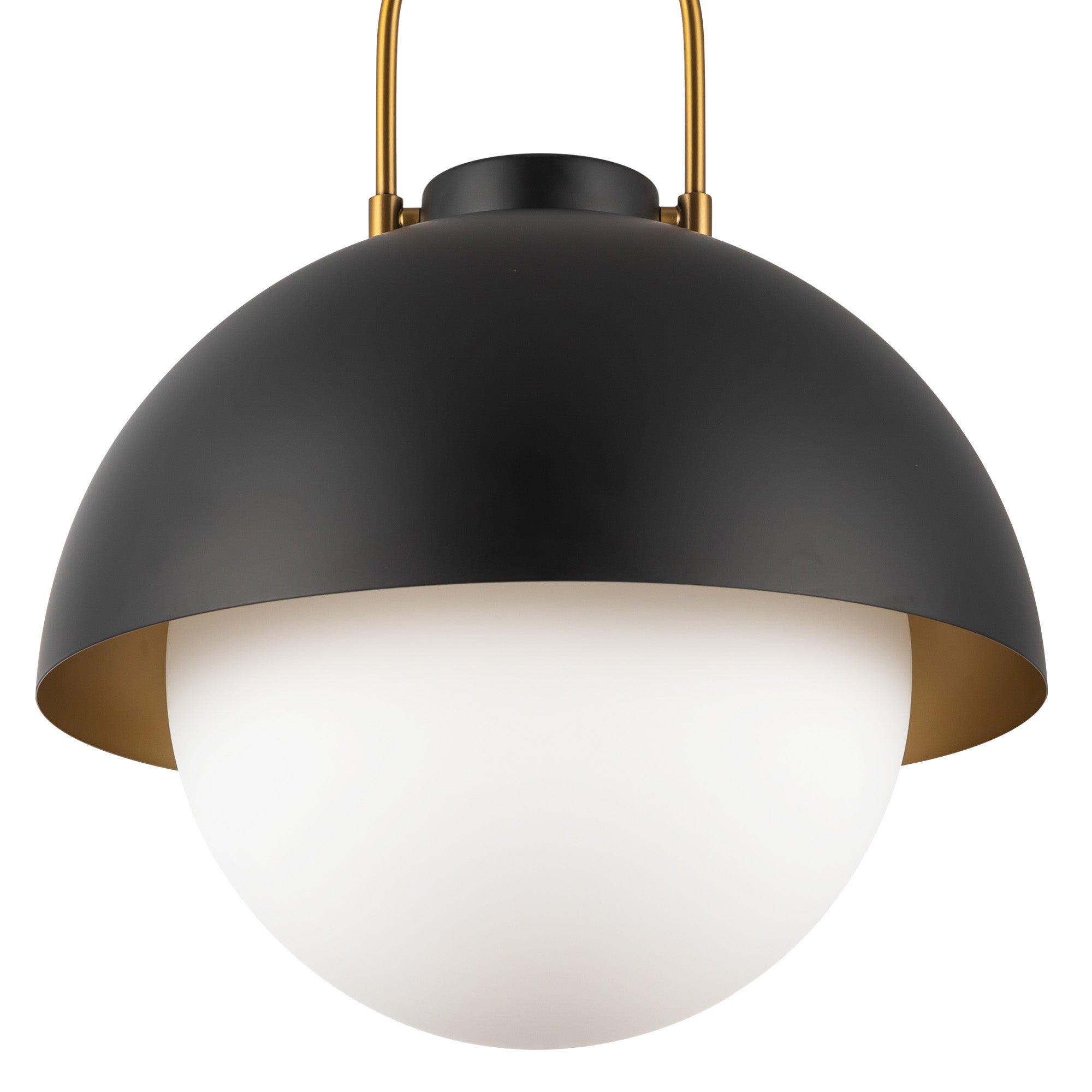 Harper 16-in Glass 1 Light Socket