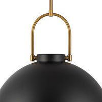 Harper 16-in Glass 1 Light Socket