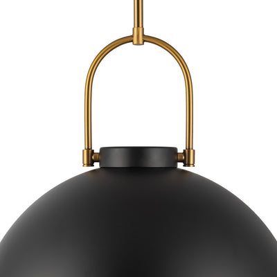 Harper 16-in Glass 1 Light Socket